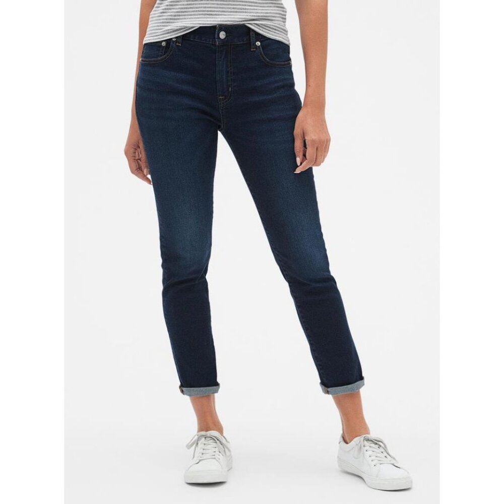 GAP Dark Wash Blue Slim Jeans
